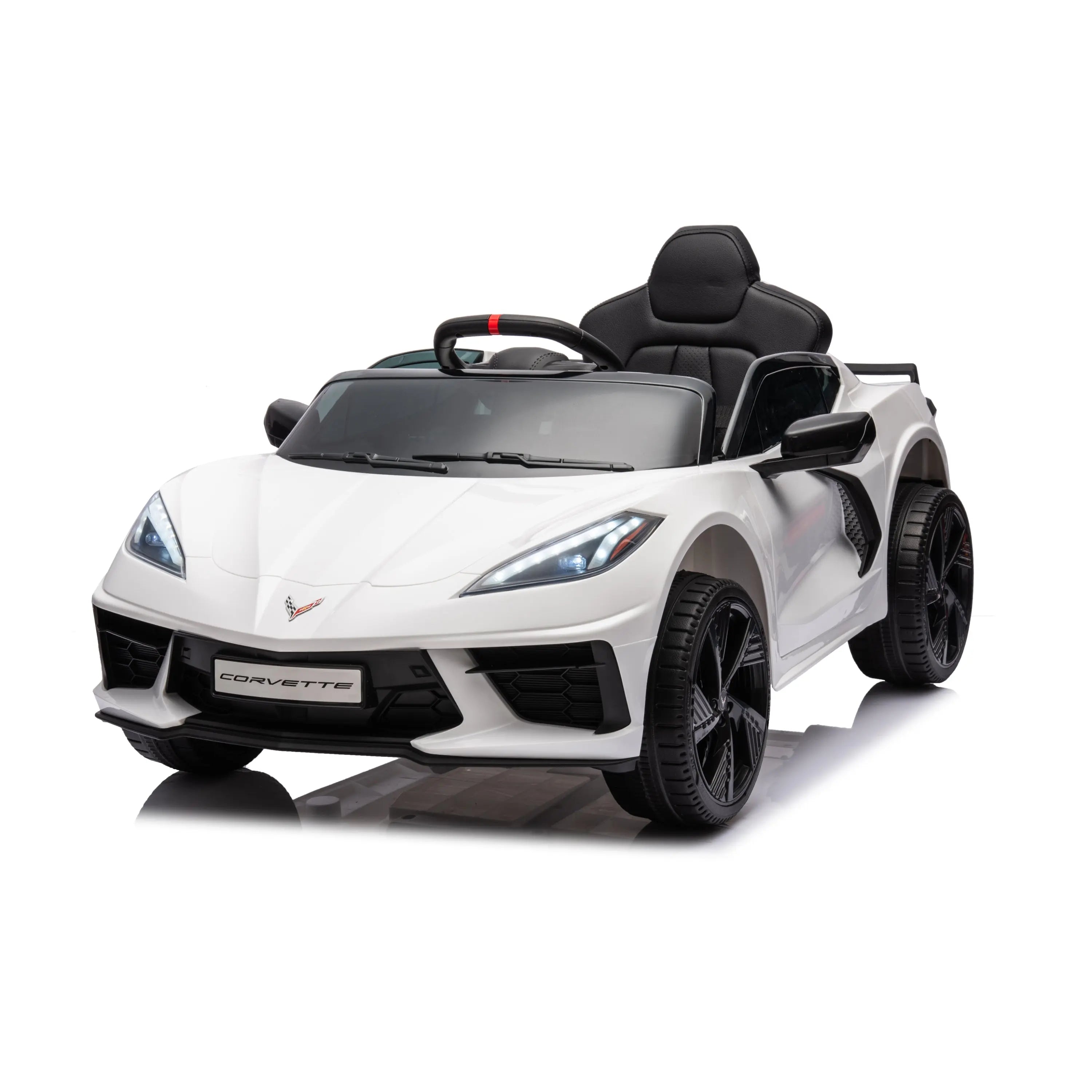 12V Chevrolet Corvette C8 1-Seater Kids Ride-On Car