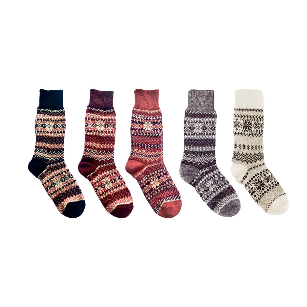 Nordic Socks Soft COZY™  Warm (5 Pairs Old Rosa)  - Unisex