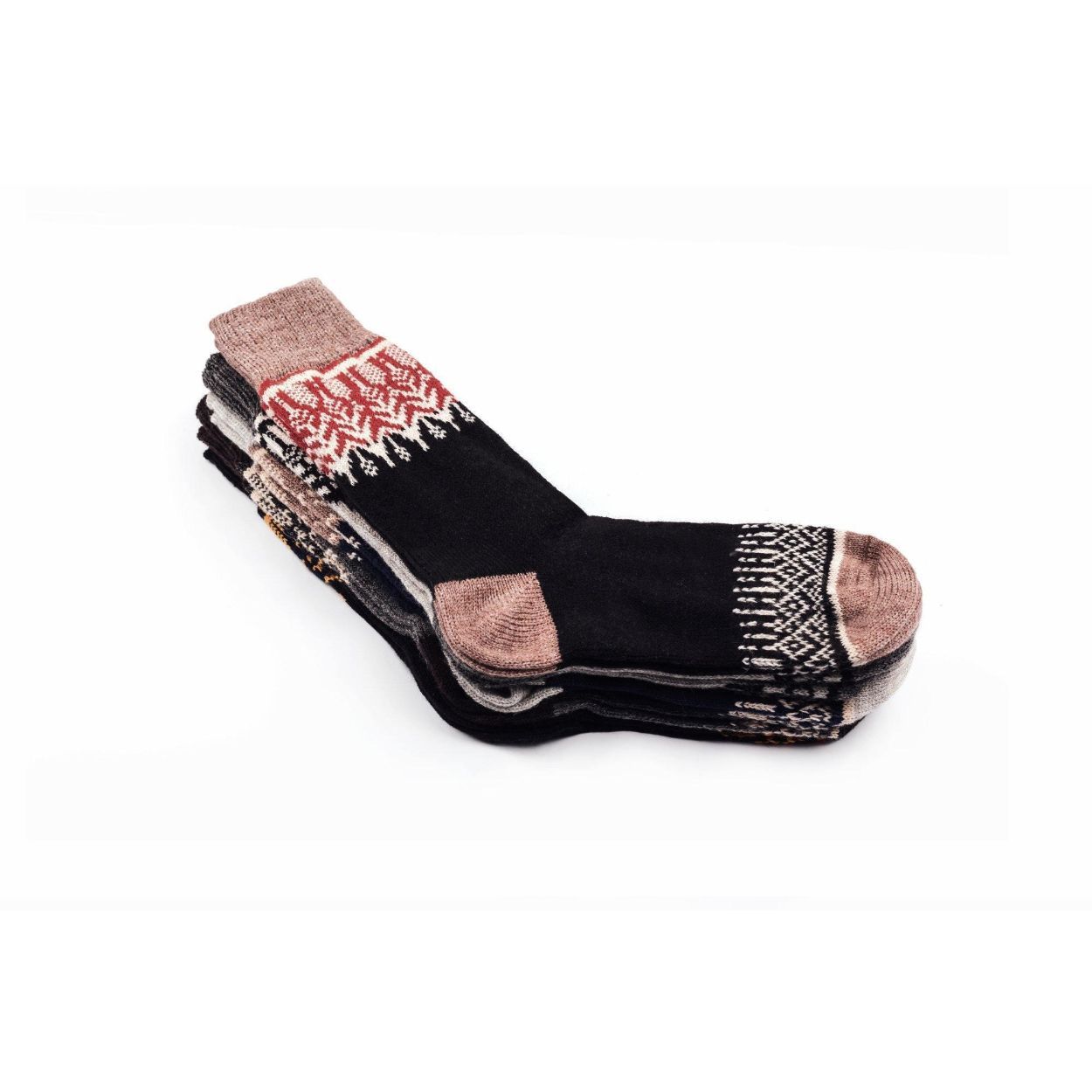 Nordic Socks Merino Wool 5 Pairs PERFORM™ Warm (Yule) - Unisex