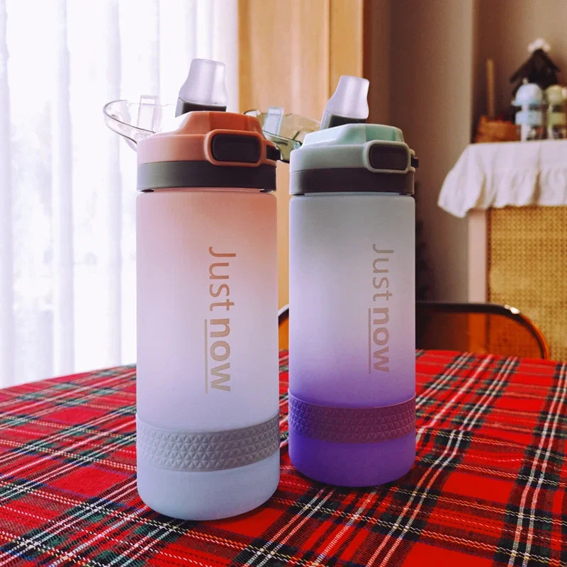 600ml Water Bottles Fashion Water Bottle with Straw BPA Free Portable Outdoor Sport Cute Drinking Plastic Bottles Eco-Friendly | SPECIFICATIONS span Anti