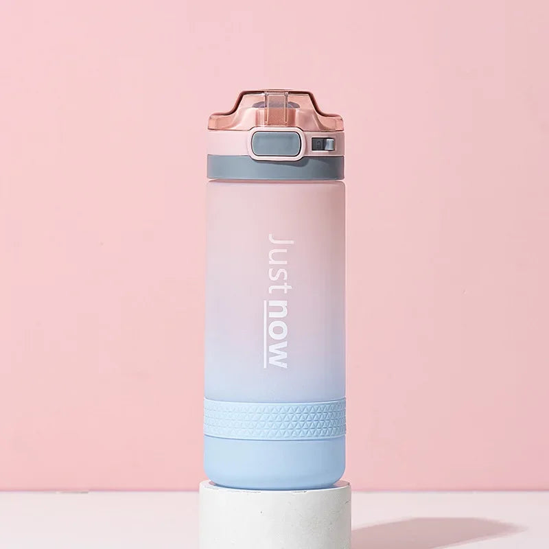 600ml Water Bottles Fashion Water Bottle with Straw BPA Free Portable Outdoor Sport Cute Drinking Plastic Bottles Eco-Friendly | SPECIFICATIONS span Anti