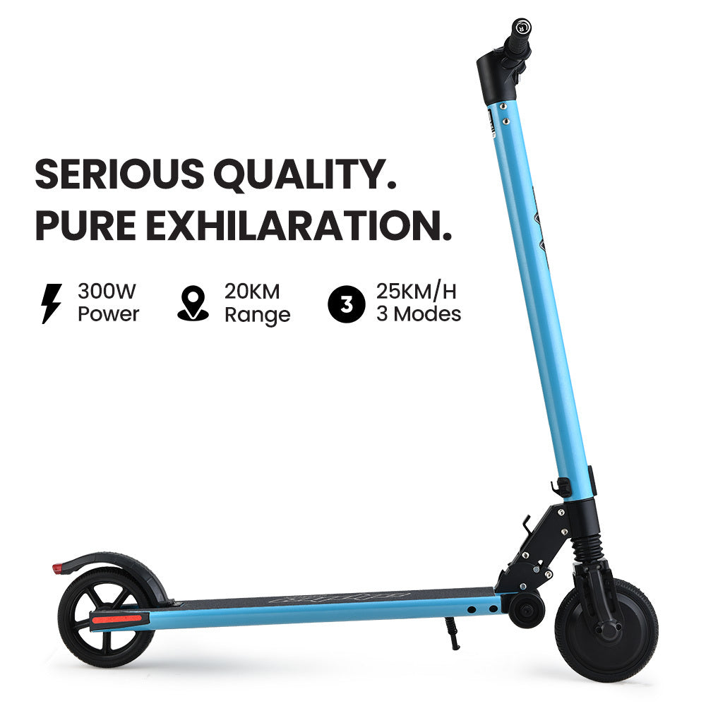 NNEMB Peak 300W 10Ah Electric Scooter-Suspension-for Adults or Teens-Blue