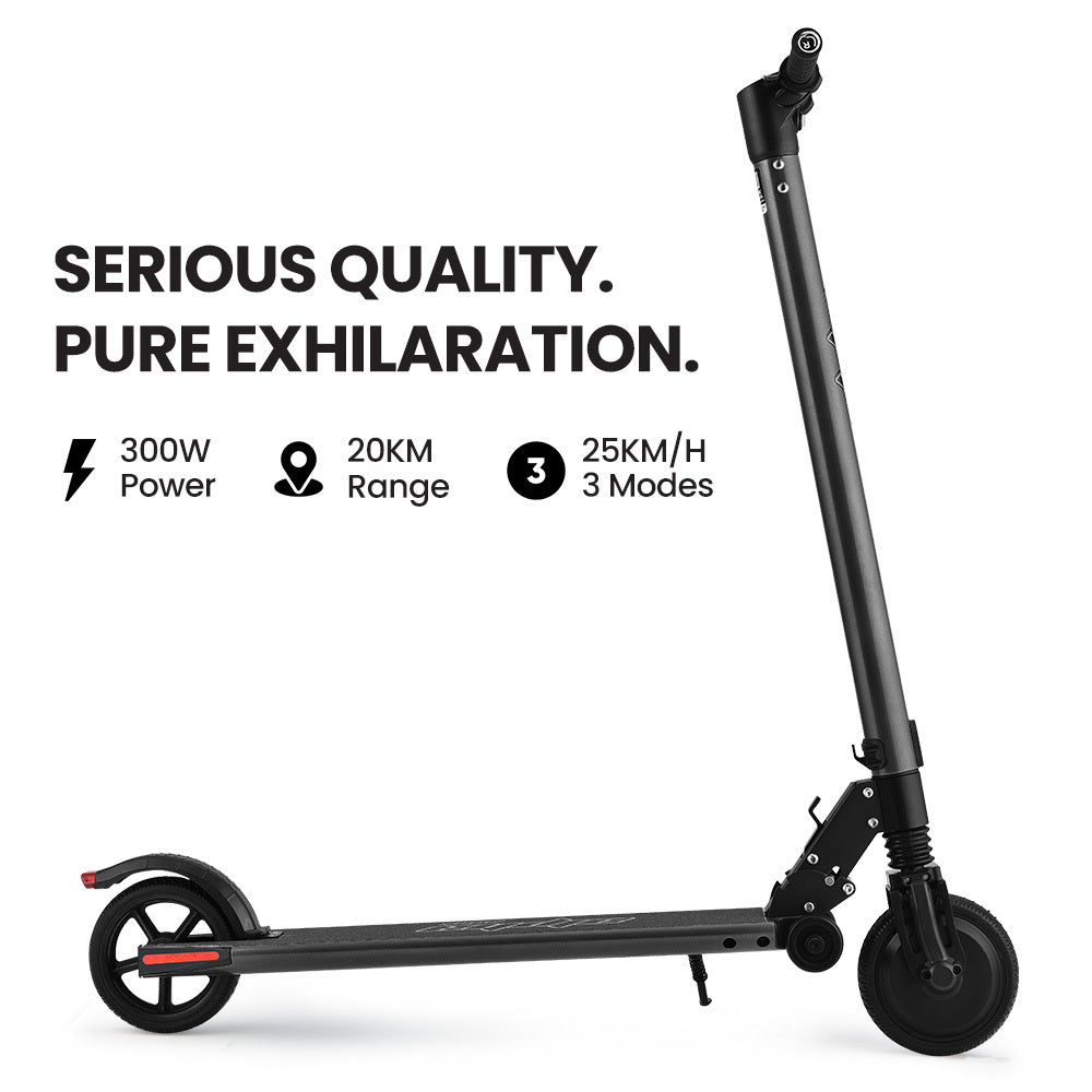 NNEMB Peak 300W 10Ah Electric Scooter-Suspension-for Adults or Teens-Black