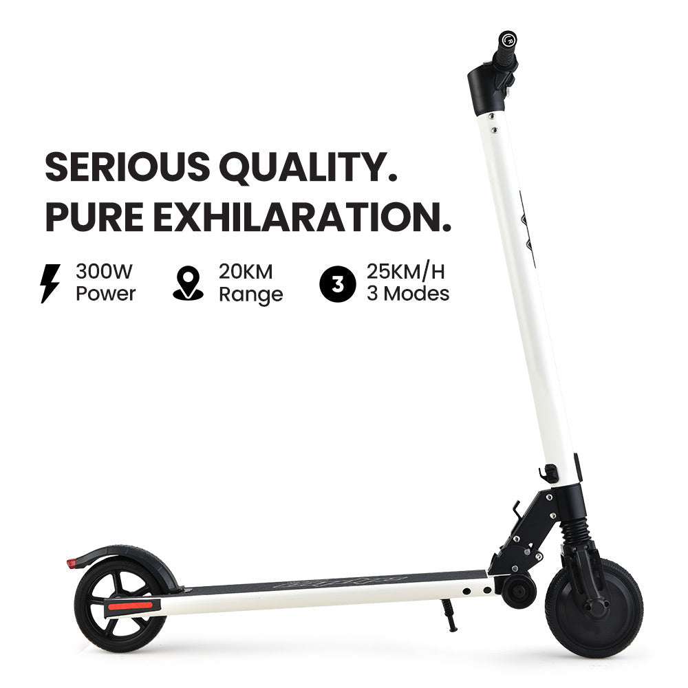 NNEMB Peak 300W 10Ah Electric Scooter-Suspension-for Adults or Teens-White