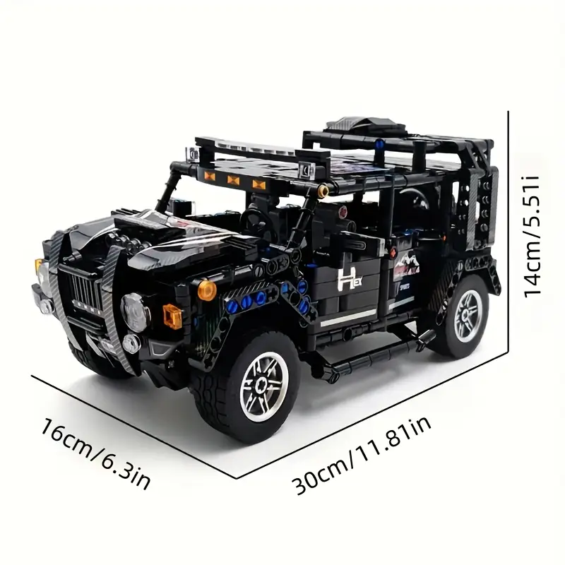 NNETM Car Building Blocks Set for Teens & Adults (1030 pcs)